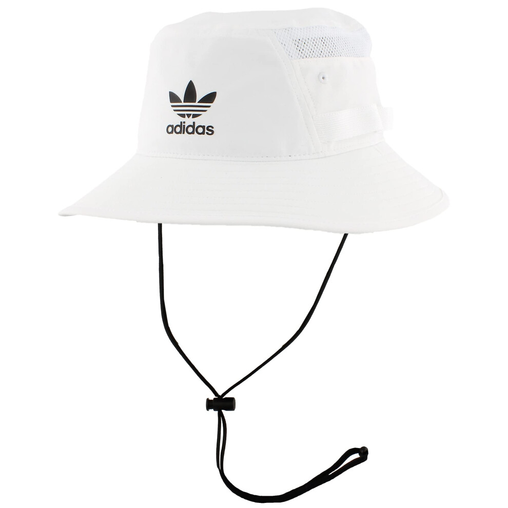 adidas Originals Unisex Originals Webbing Boonie  White/Black  Small-M