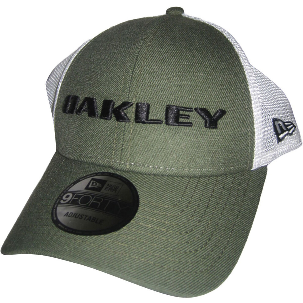 Oakley mens Heather New Era Hat baseball caps  Dark Brush  One Size US