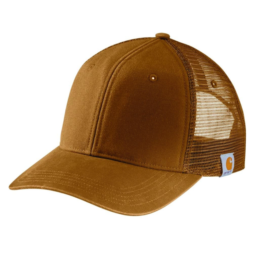 Carhartt Men's Canvas Mesh Back Cap Carhartt Brown One Size