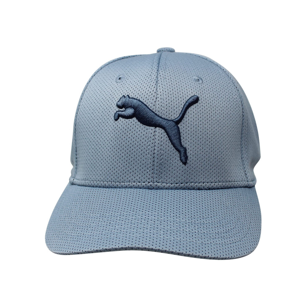 PUMA Evercat Mesh Stretch Fit Baseball Cap  Light Blue Pastel  Large-X