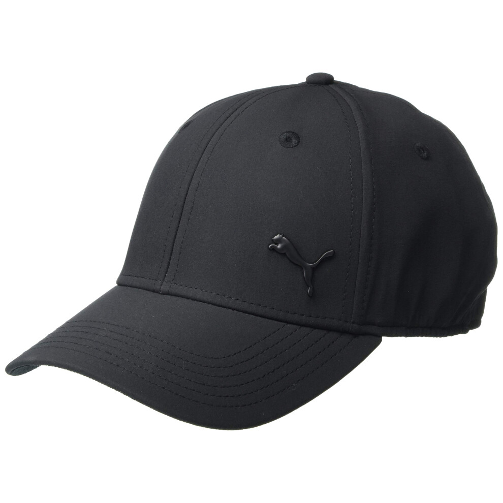 PUMA mens Stretch Fit Baseball Cap  Black  Small-Medium US