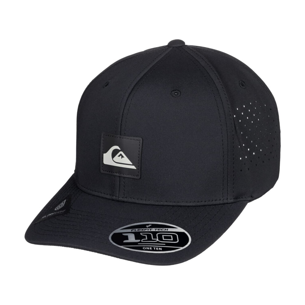 Quiksilver mens Adapted Hat Baseball Cap  Black  Large-X-Large US