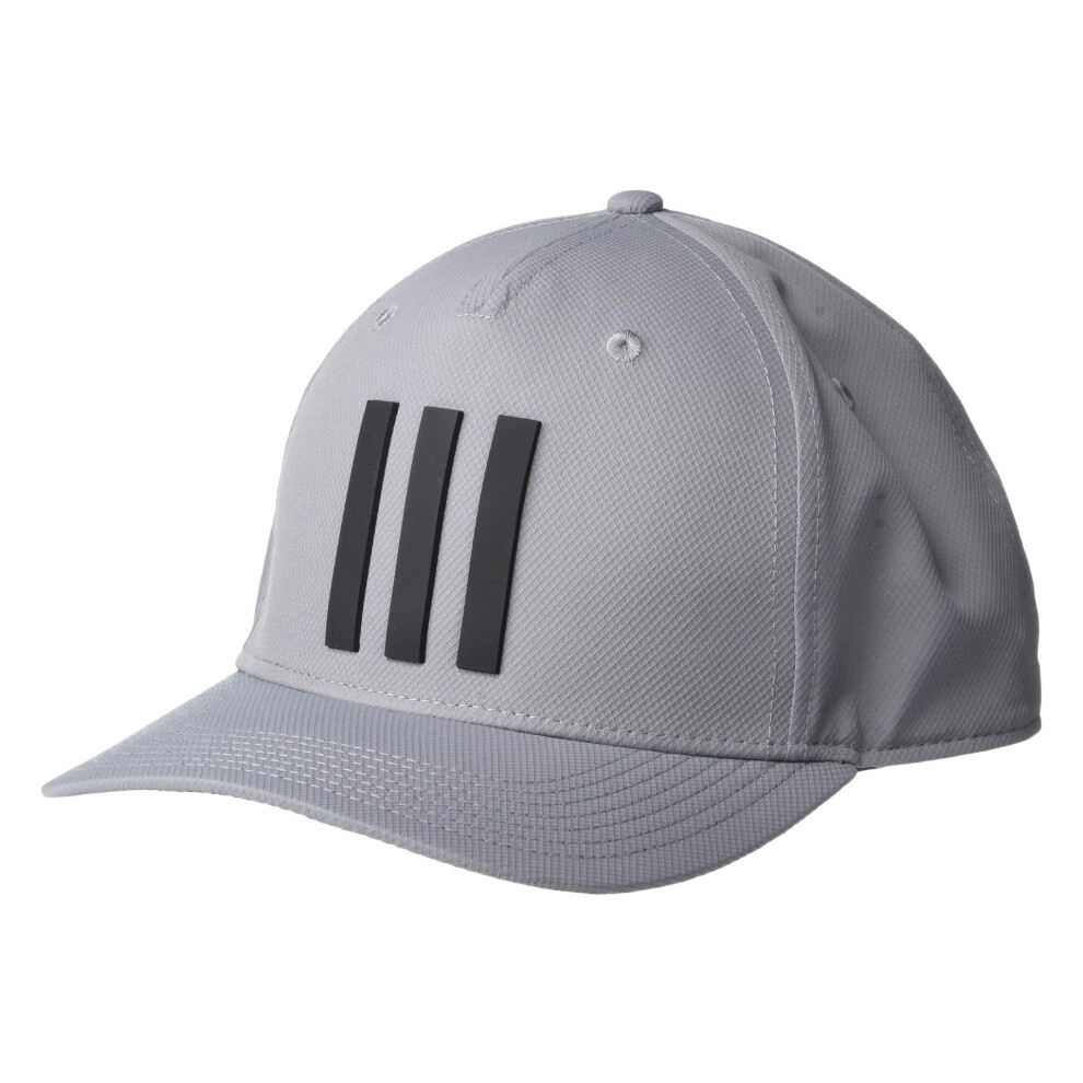 adidas Golf Golf Men's 3-Stripes Snapback Tour Hat  Grey  One Size Fit