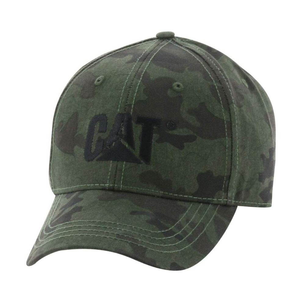 Caterpillar Men's Trademark Cap  Night Camo  One Size