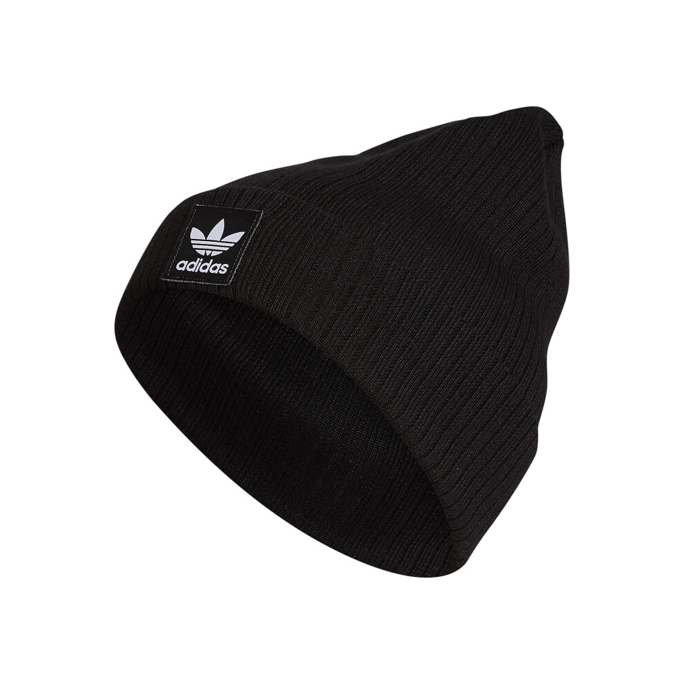 adidas Originals Women's Originals Rib 2.0 Beanie  Black/White  One Si