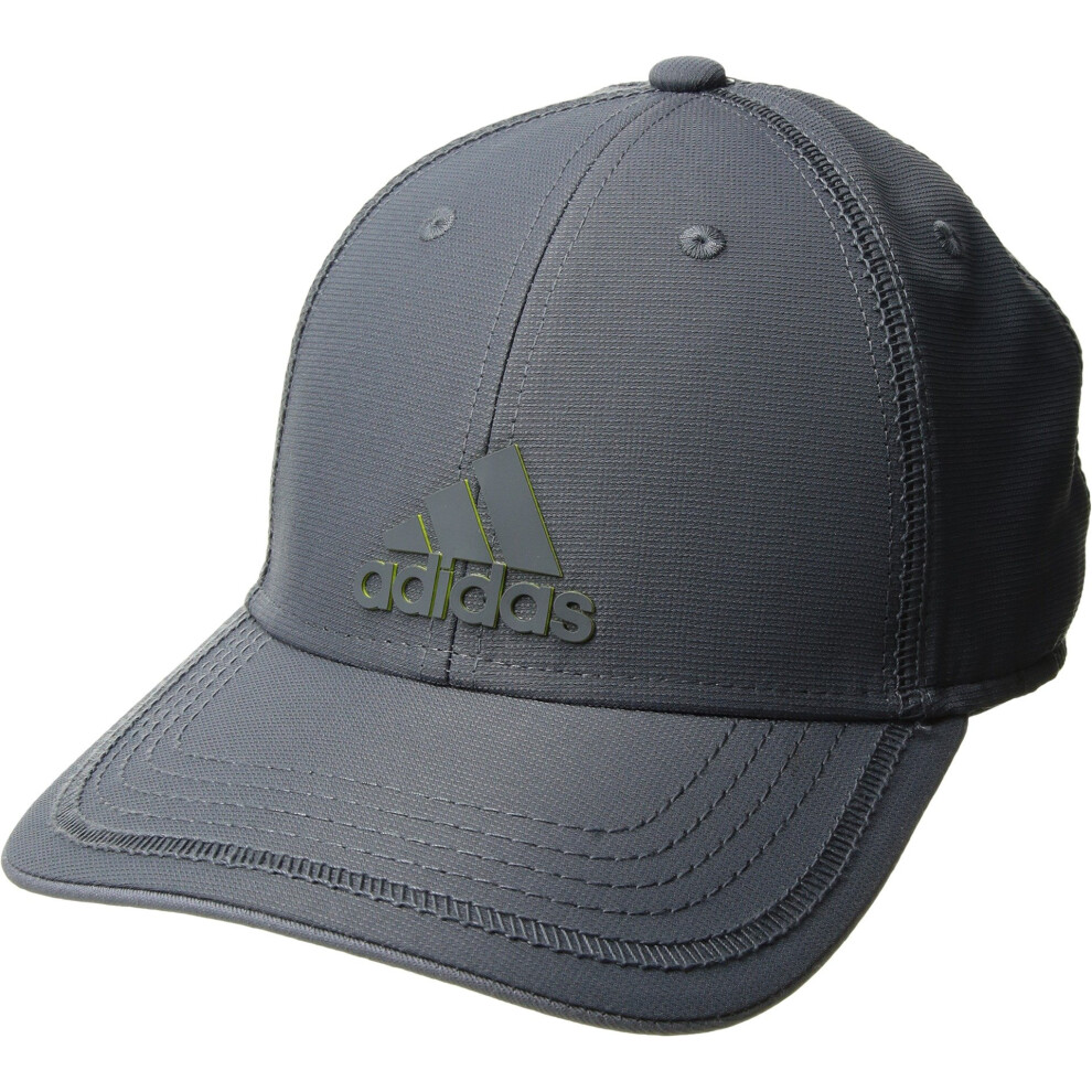 adidas Men's Contract Structured Adjustable Cap  Onix/Onix/Shock Slime