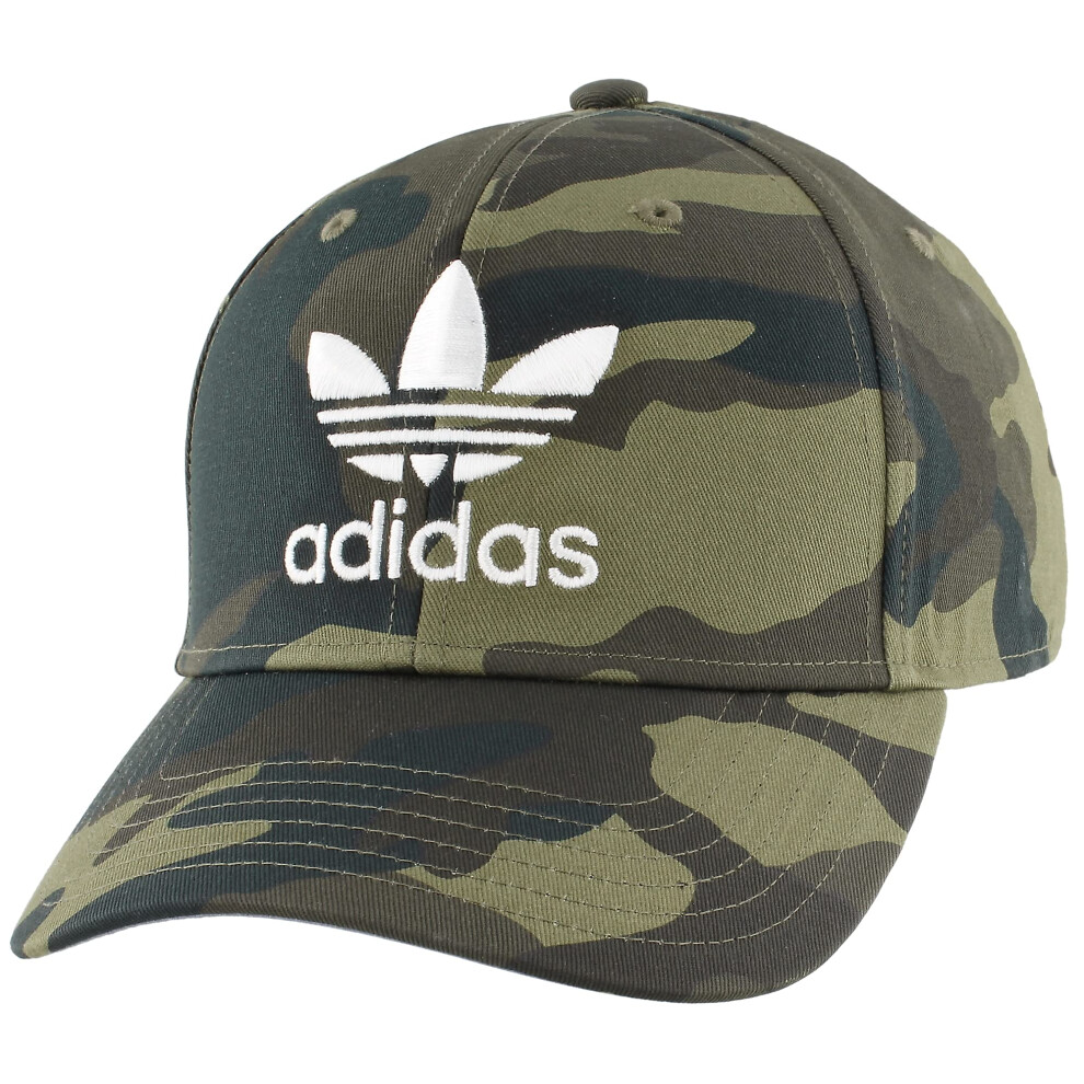 adidas Originals Men's Originals Icon Precurve Snapback  Camo/White  O