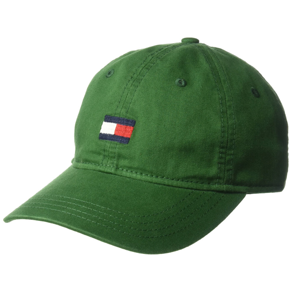 Tommy Hilfiger Men's Ardin Dad Hat  Verdant Green  One Size