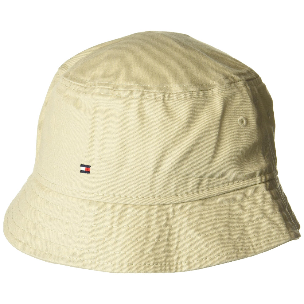 Tommy Hilfiger Men's Bucket Hat  Hilfiger Stone  Large-X-Large