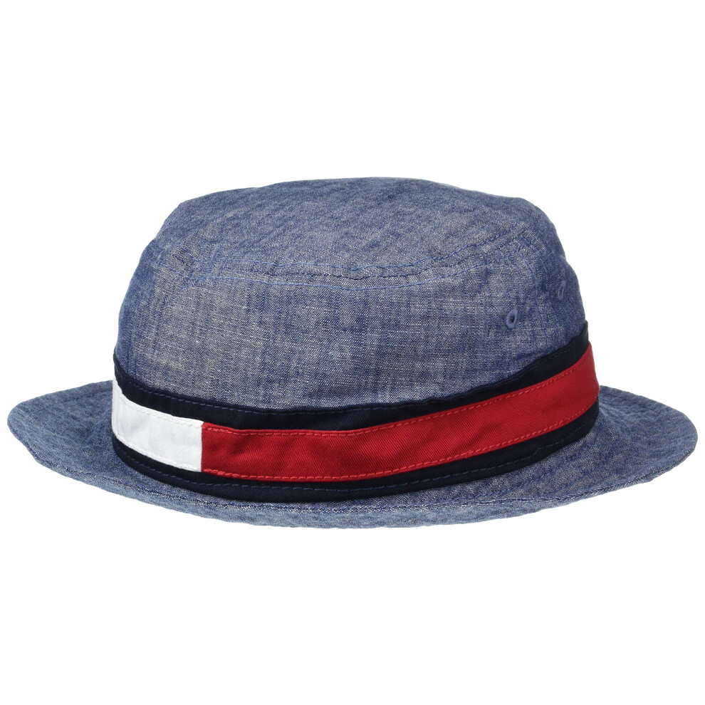 Tommy Hilfiger Men's Bucket Hat  Chambray  OS