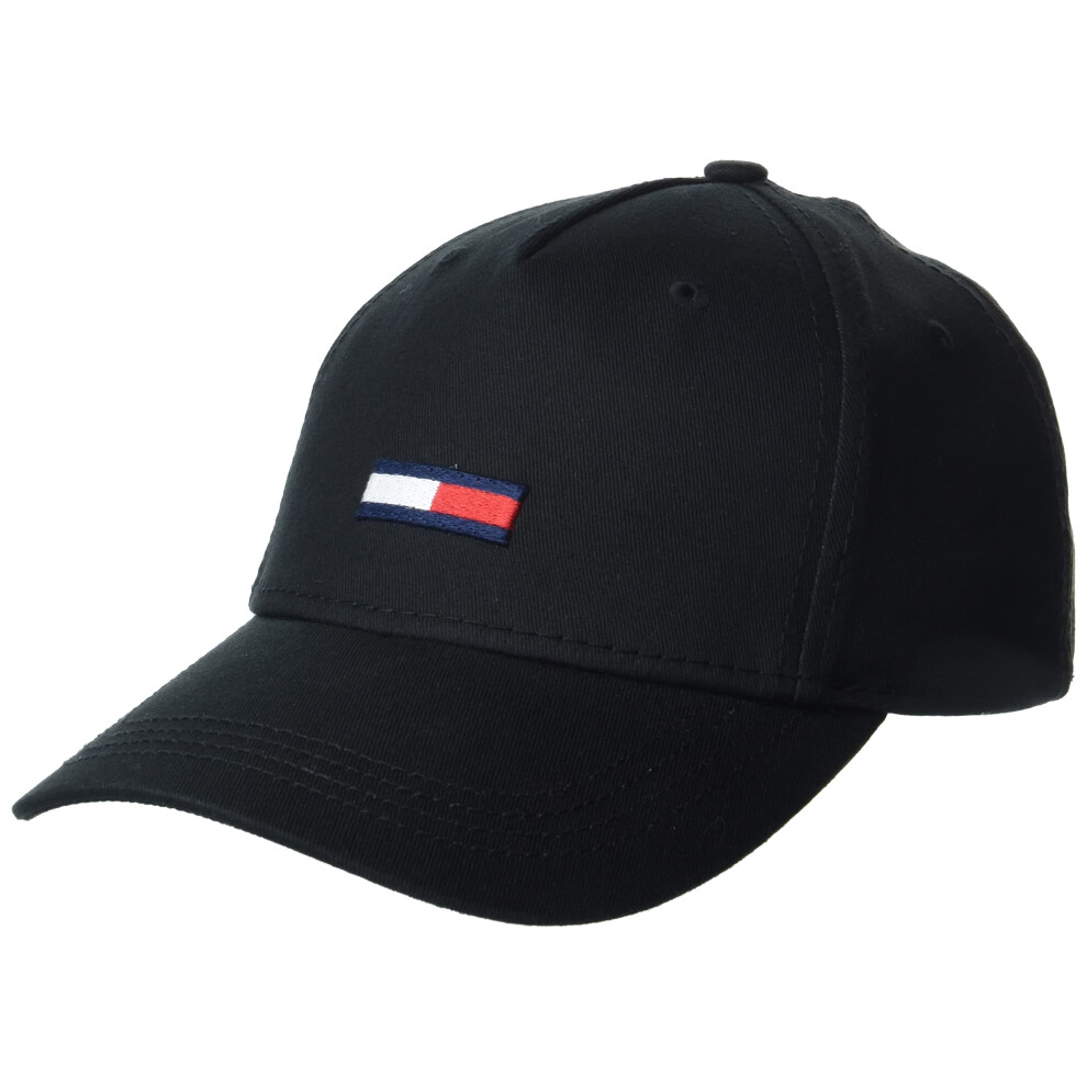 Tommy Hilfiger Men's Tommy Jeans Baseball Cap  Deep Black  OS