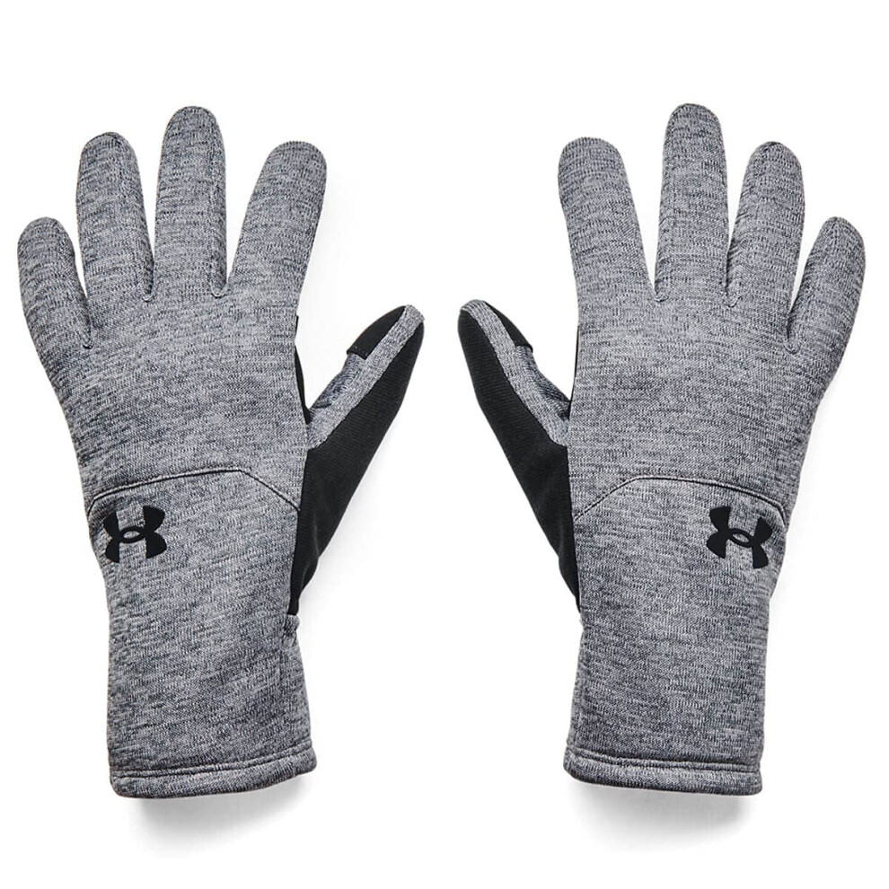 Under Armour mens Storm Fleece Gloves   Pitch Gray (012)/Black   X-Lar