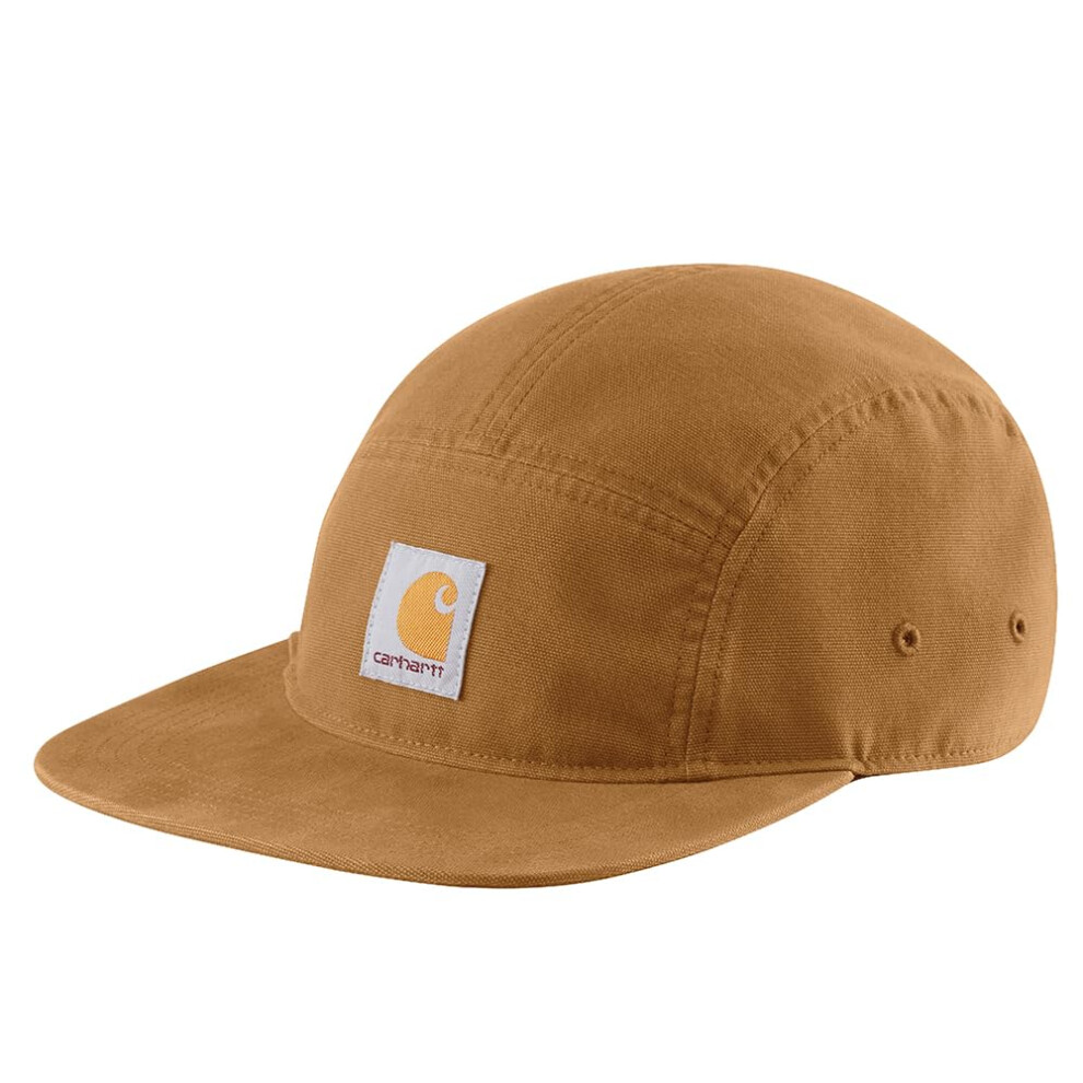 Carhartt Men's Canvas Five Panel Cap  Brown