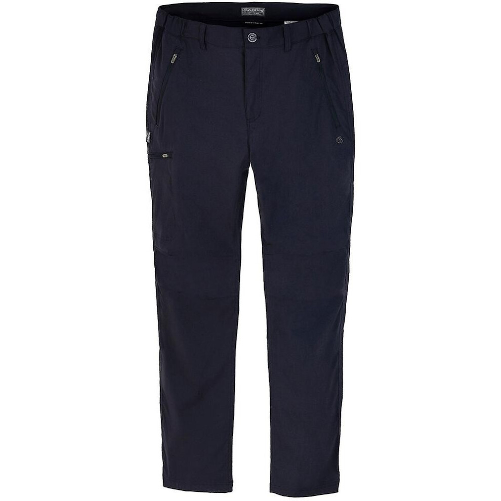 (32R, Dark Navy) Craghoppers Mens Expert Kiwi Pro Stretch Trousers