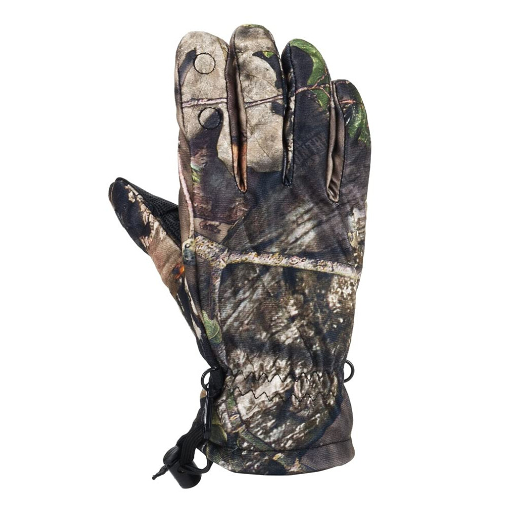 Carhartt Men's Hunt Fleece Camo Glove  Mossy Oak (Original) Bottomloan