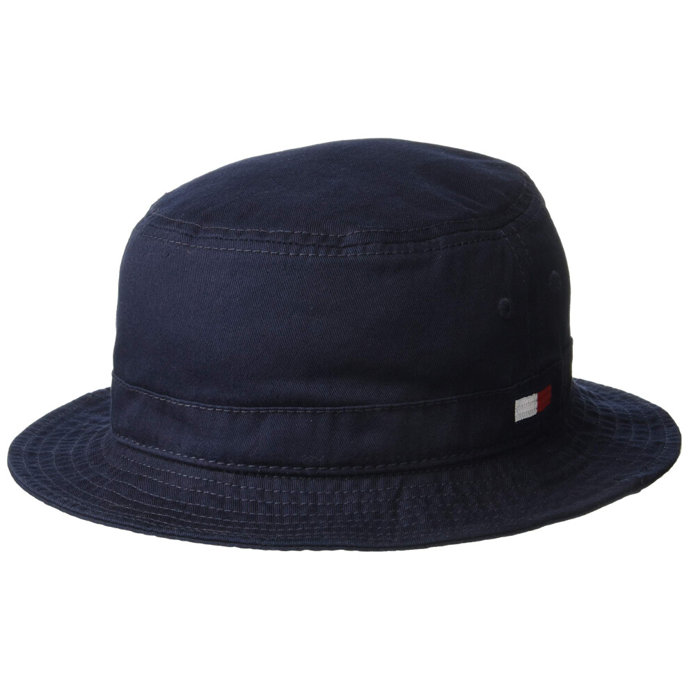 Tommy Hilfiger Men's Ardin Bucket Hat  Sky Captain  L/X-Large