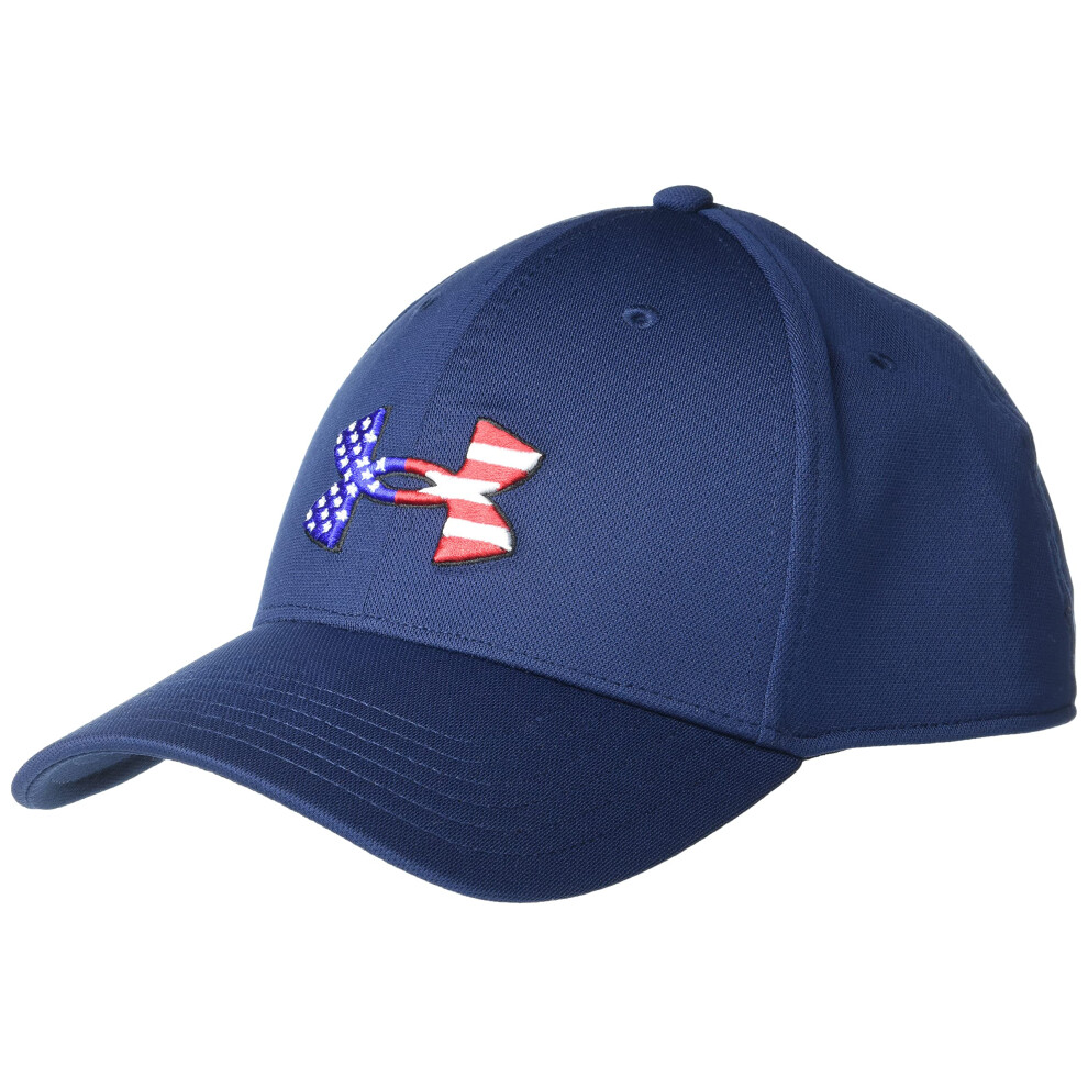 Under Armour Freedom Blitzing Hat  Academy Blue (408)/White  Medium/La