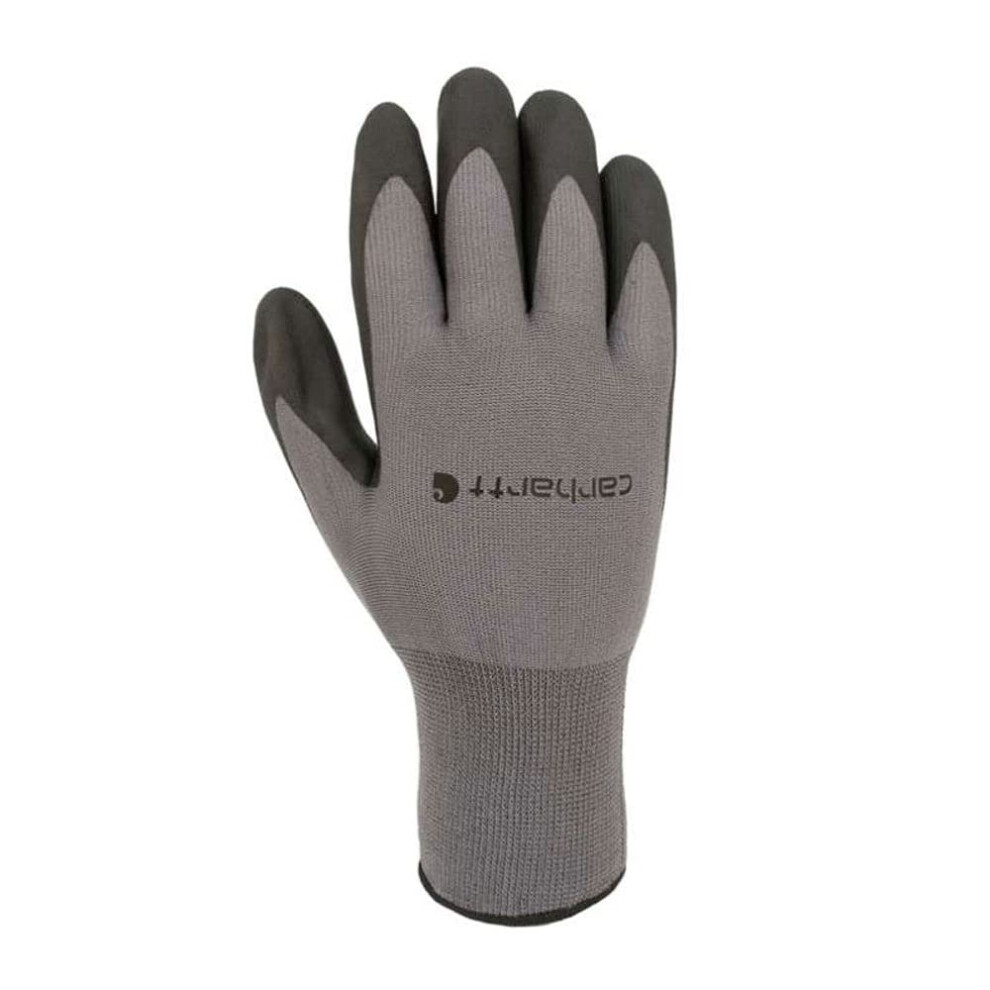 Carhartt Men's Thermal-Lined Touch Sensitive Nitrile Glove  Grey  Medi