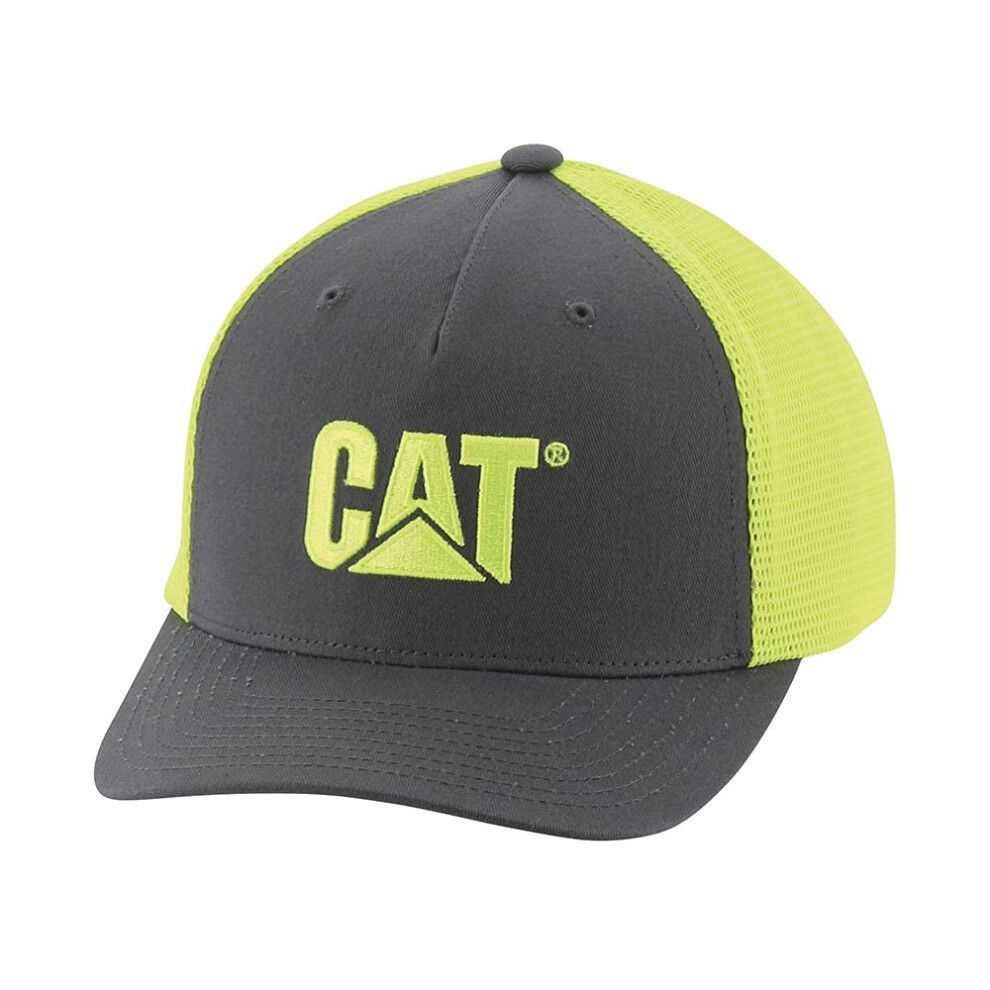 Caterpillar Men's MESH Cap  HI-VIS Yellow  One Size