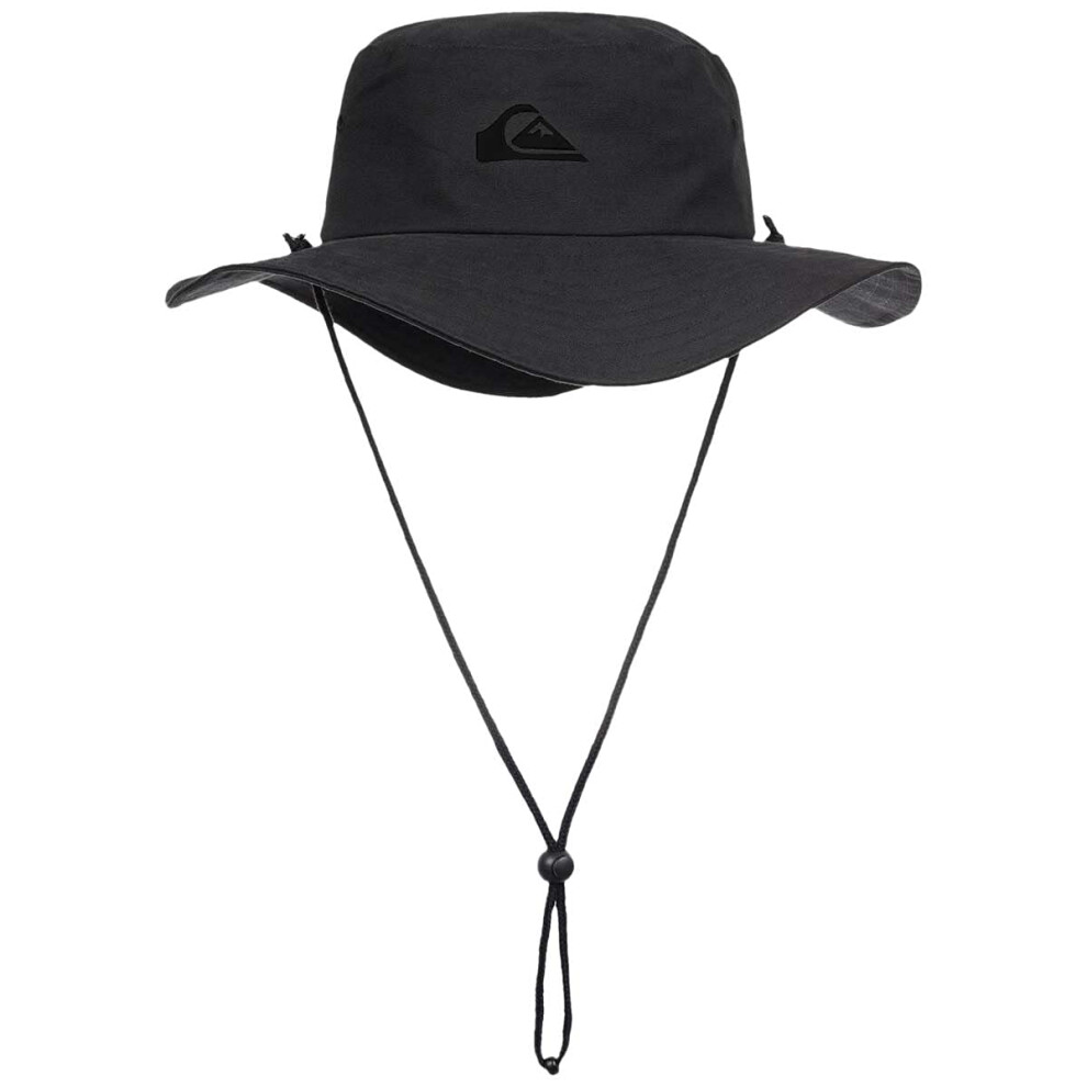 Quiksilver Men's Bushmaster Sun Protection Floppy Visor Bucket Hat  St