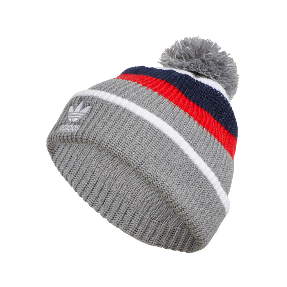 adidas Originals Cosmic Pom Ballie Cuff Fold Beanie  Mineral Green/Nig