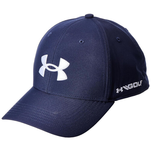 Under Armour Under Armour Herr Blitzing Cap Stretch Fit, (410) Midnight Navy / / Vit, Medium/Large