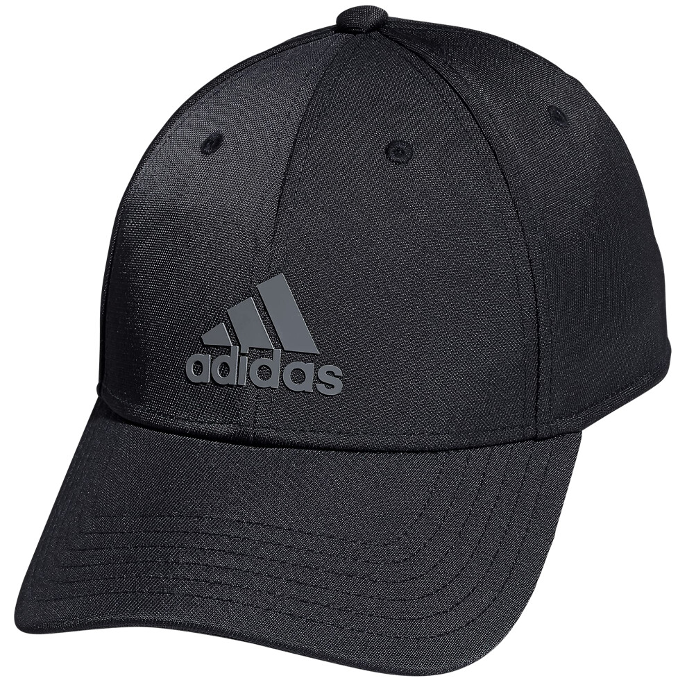 adidas Men's Decision Structured Low Crown Adjustable Fit Hat  Onix Gr