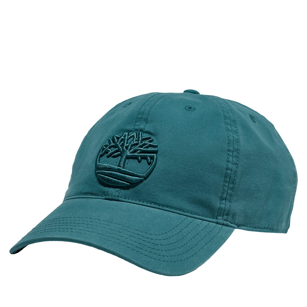 Timberland Men's Soundview Cotton Canvas Hat  Balsam Green  One Size