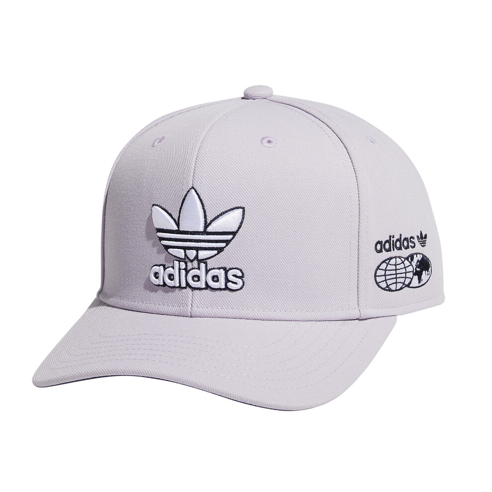 adidas Originals Men's Modern Structured Adjustable Fit Hat  Silver Da