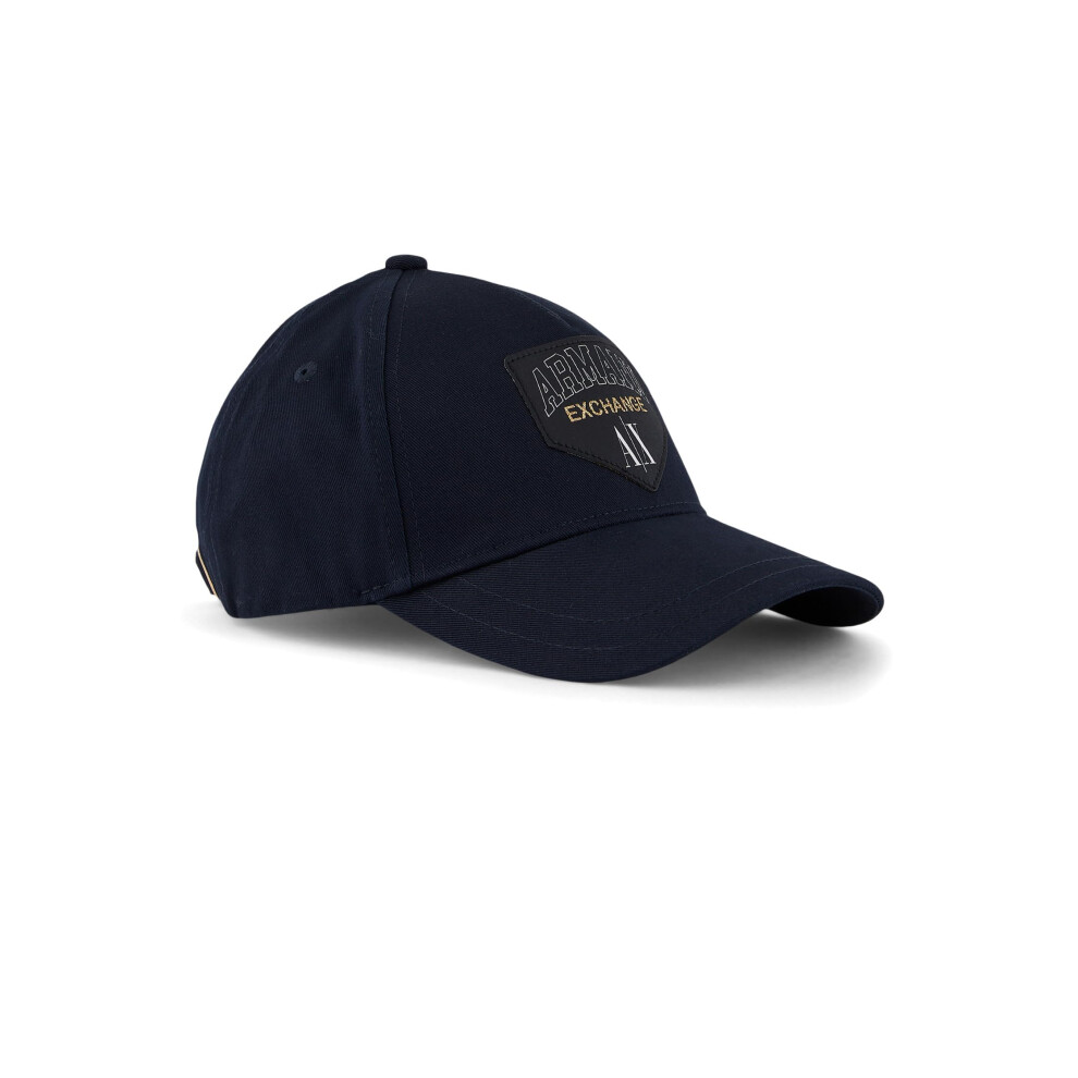 A | X ARMANI EXCHANGE Men's Collegiate Capsule Baseball Hat  Navy  One