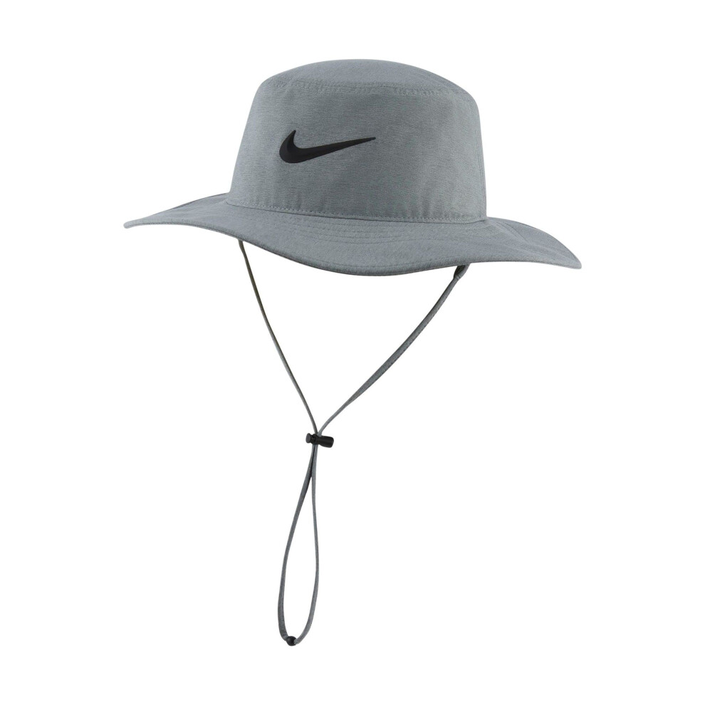 Nike Unisex Dri-FIT UV Golf Bucket Hat (as1  Alpha  s  m  Grey Heather