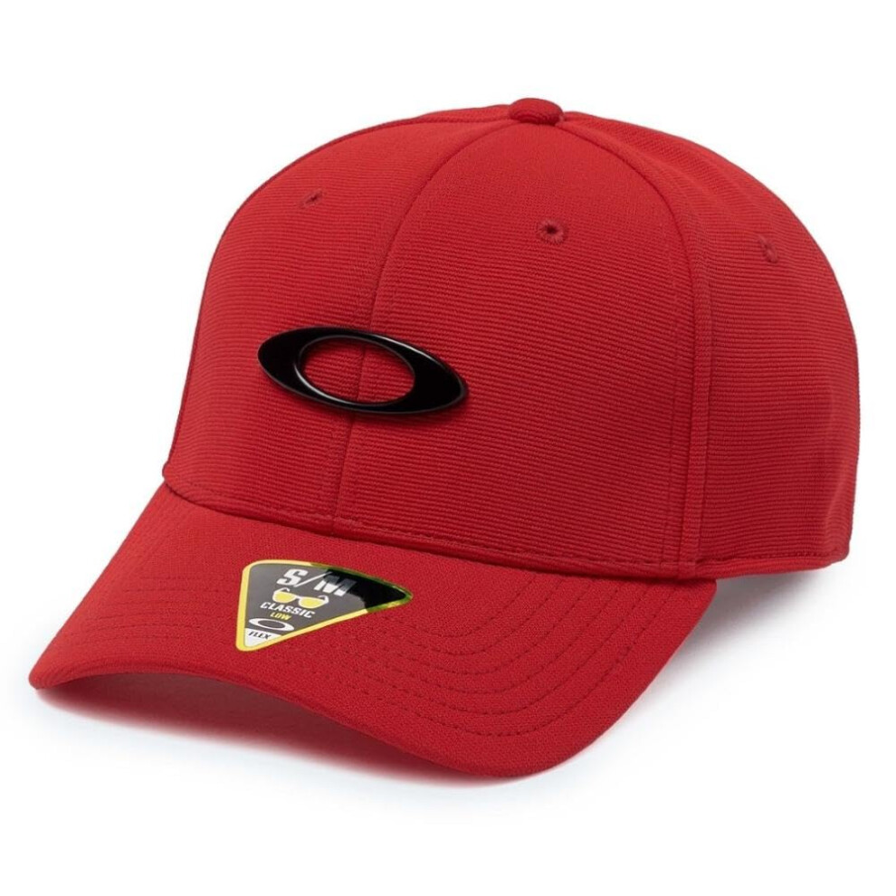 Oakley mens Tincan Cap Hat  Red/Black  LG/XL