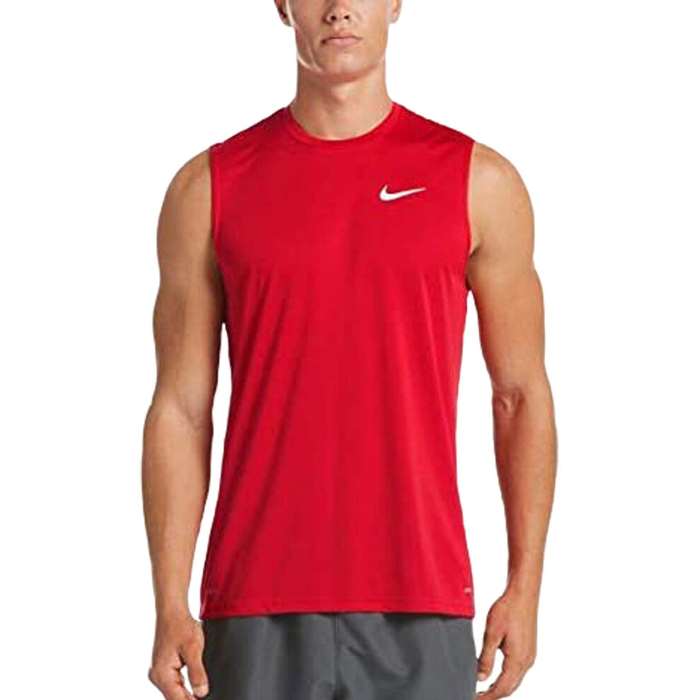 Nike Men's Standard Sleeveless Hydroguar  University Red  Medium