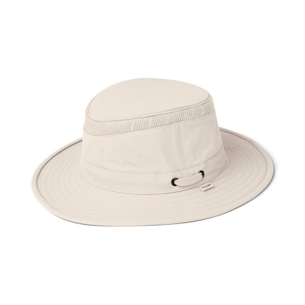 Tilley unisex adult Ltm5 Airflo Medium Brim Recycled Sun Hat Light Stone 7.5 US