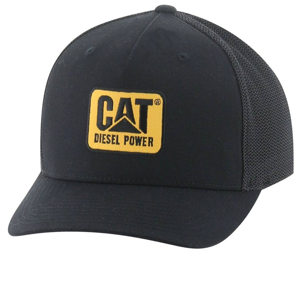 Caterpillar Men's Design Mark Diesel Cap  Black  One Size