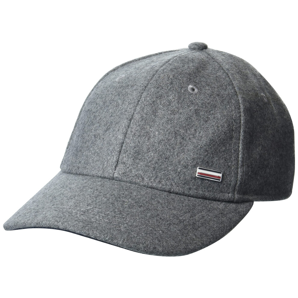 Tommy Hilfiger Men's Lux Baseball Cap  Grey Melange  OS