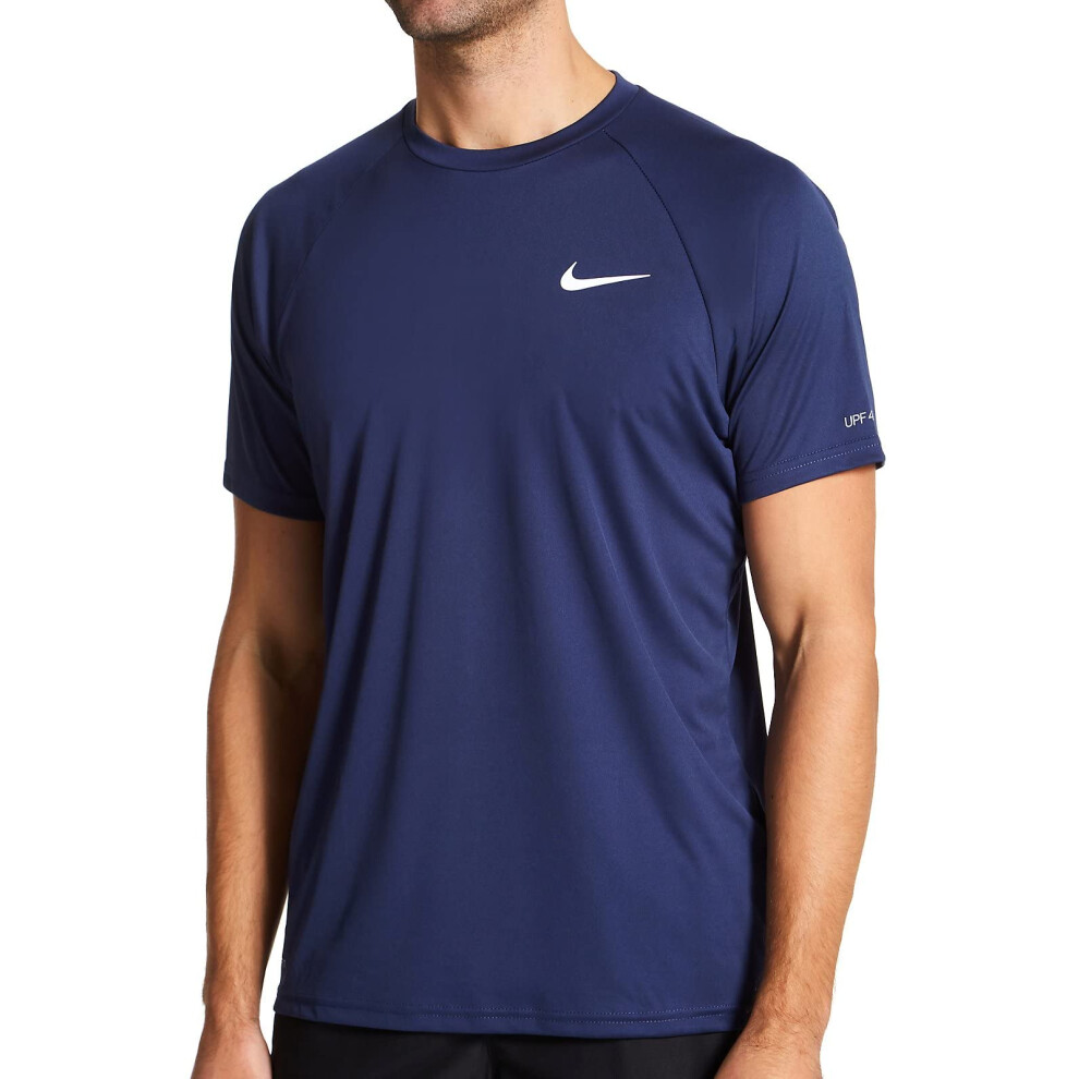 Nike Men's Standard Short Sleeve Hydrogu  Midnight Navy  Small