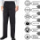 (3-4 Years, Jet Black) Kids Boys Pants Plain School Uniform Trouser 7