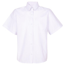 (7-8 Years, White) Kids Girls School Uniform Shirts Regular Soft Feel