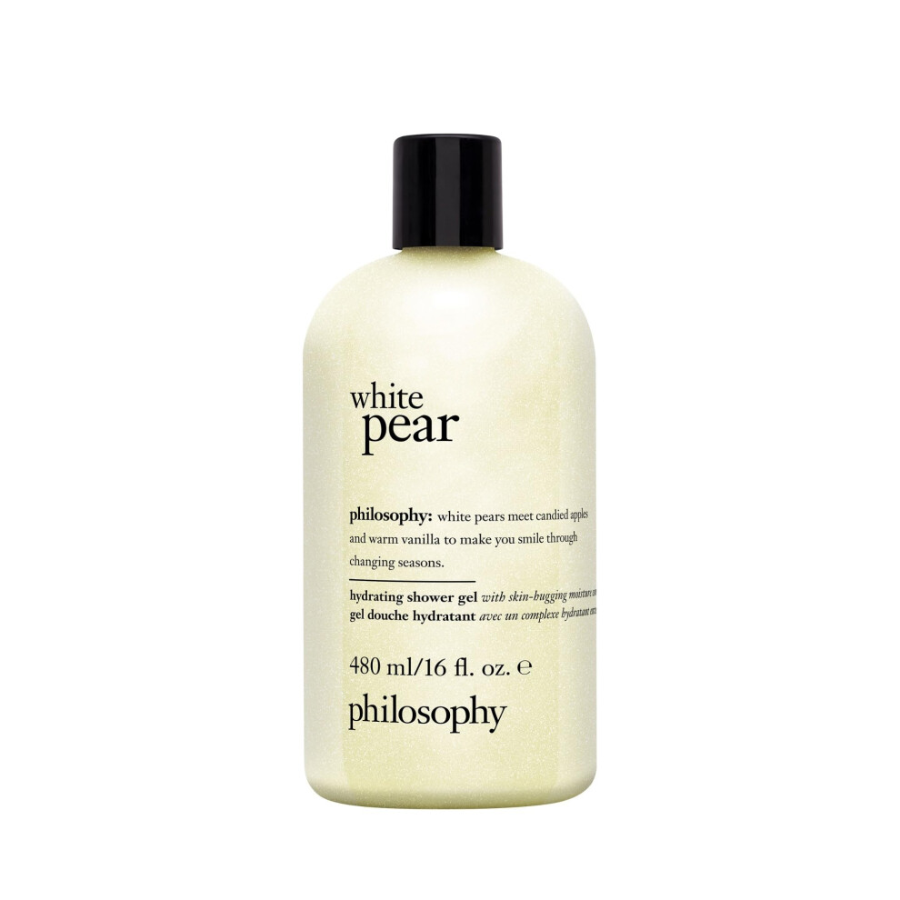 philosophy hydrating shower gel white pear