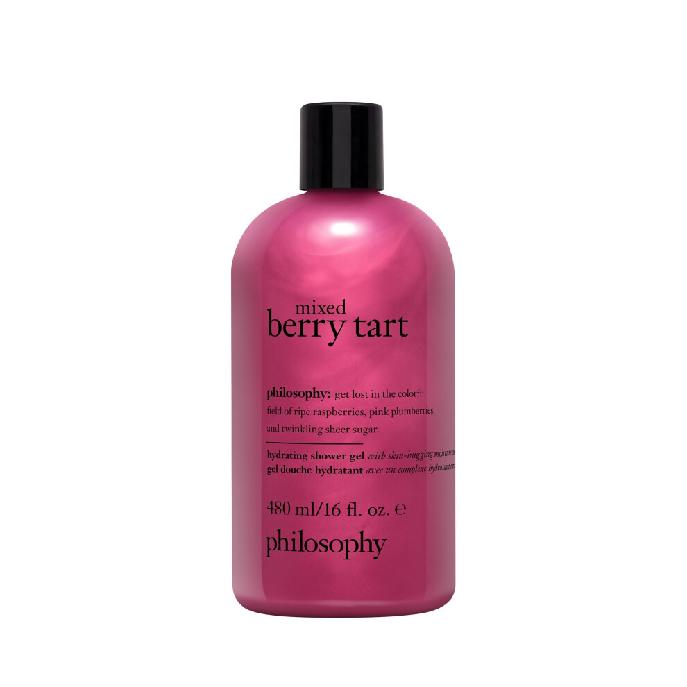 philosophy hydrating shower gel mixed berry tart