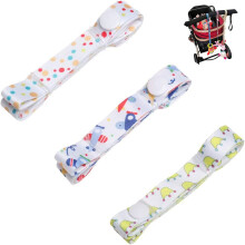 YehVeh 3-Pack Sippy Cup Rem Holder Stroller Universal Hanger Anti-Drop Chain for Baby Bottles