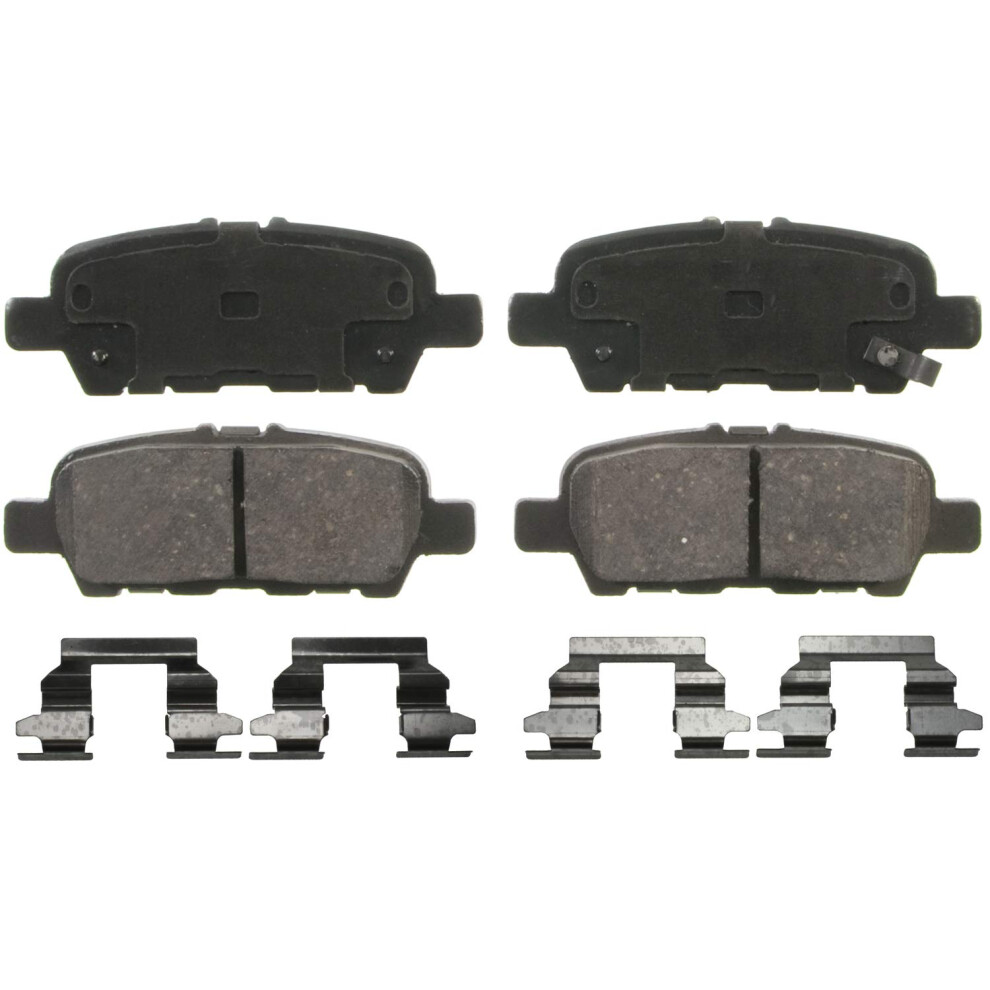 Wagner QuickStop ZD1393 Rear Disc Brake Pad Set for 2015 Nissan Altima