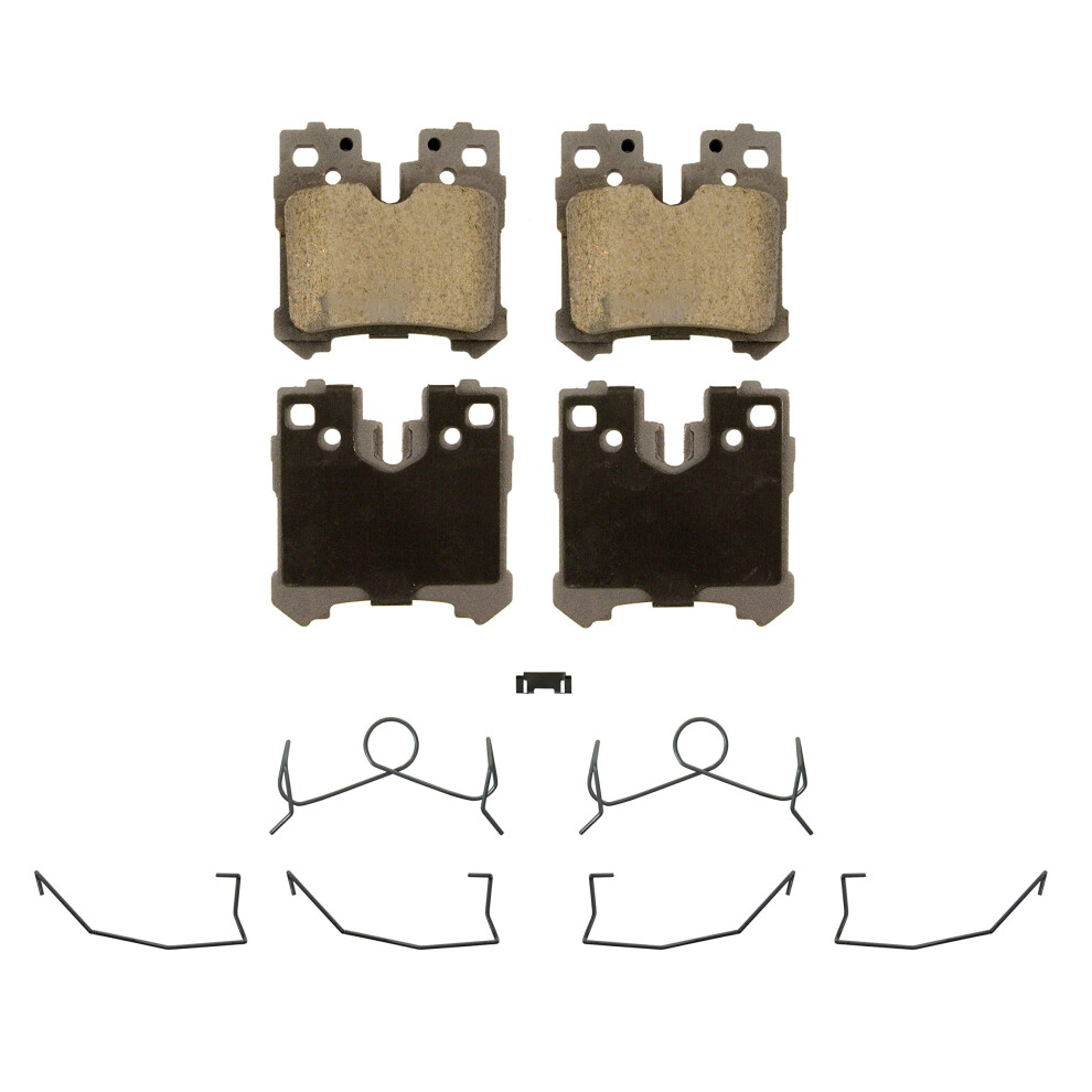 Wagner Brake ThermoQuiet QC1283 Ceramic Disc Brake Pad Set