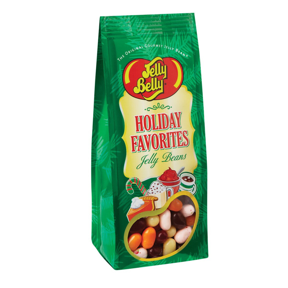 Jelly Belly Holiday Favorites Jelly Bean 7.5 oz Gift Bag - Genuine  Official  Straight from the Source (1 bag)