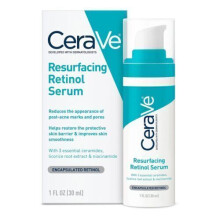 (Green) Cerave Resurfacing Skin Renewing Retinol Hydrating Hyaluronic Acid Serum 30ml