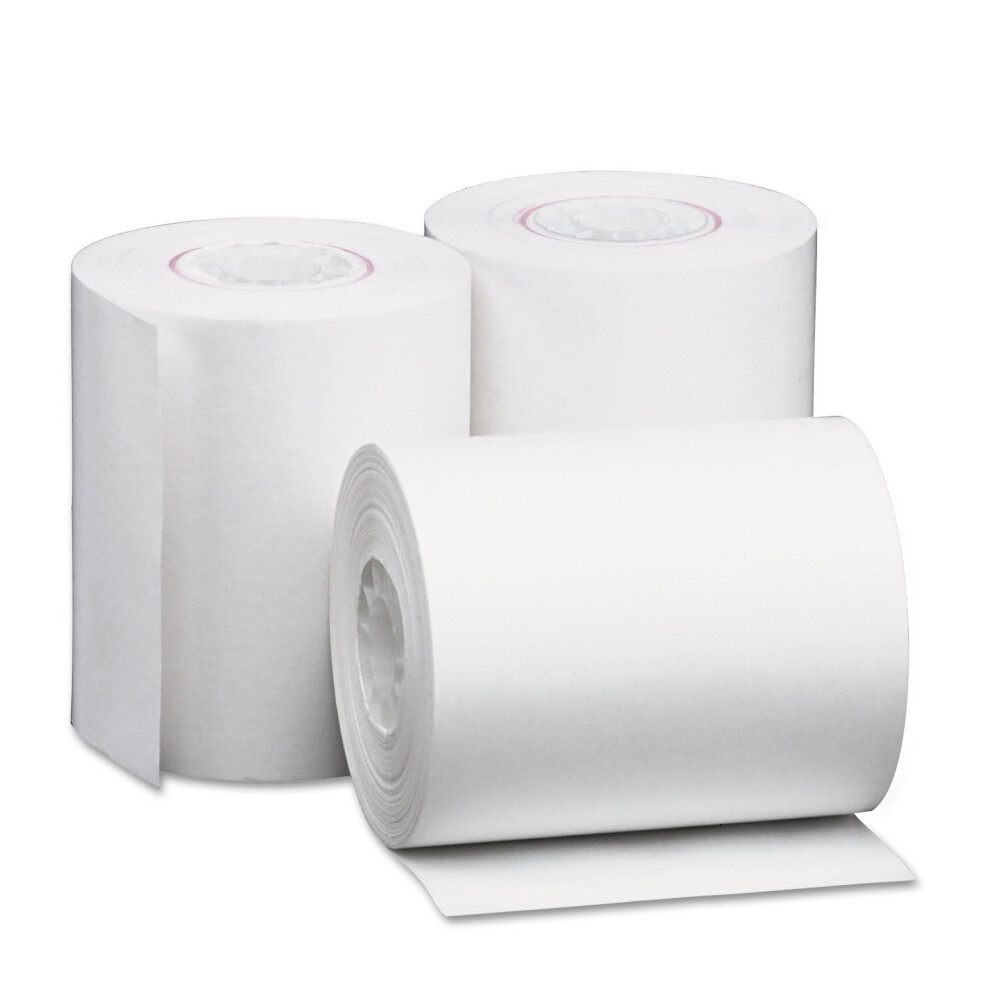 Universal 35760 Single-Ply Thermal Paper Rolls  2 1/4-Inch x 80 ft  White  50/Carton