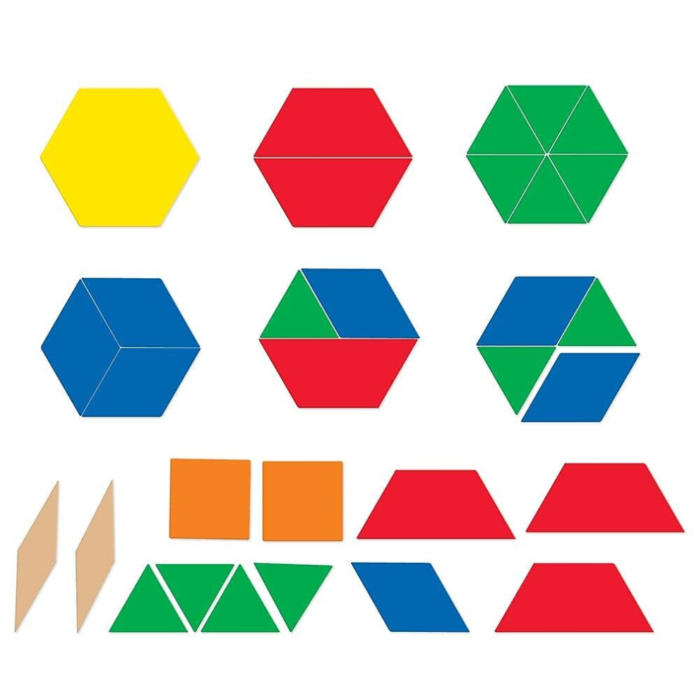 GIANT MAGNETIC PATTERN BLOCKS SET