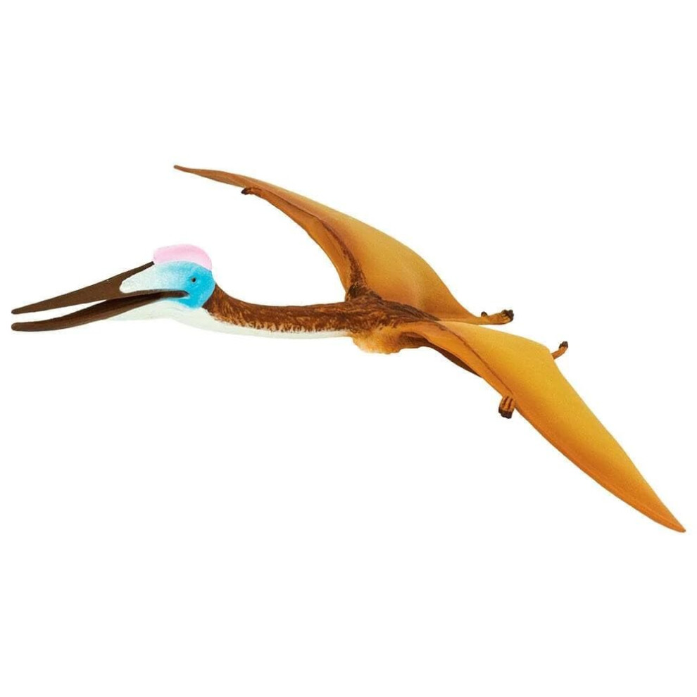 Safari Ltd. Quetzalcoatlus Figurine - Detailed 8.75"" Wingspan Dinosaur Figure - Educational Toy for Boys  Girls  and Kids Ages 3+