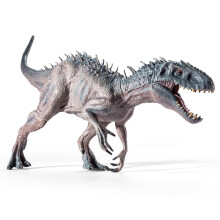 JR PARK Gran Juguete de Dinosaurio, Figuras de Rex Realistas de 15.7" con Mandíbula Móvil